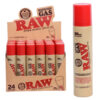 RAW Gas 90ml Display mit 24 Dosen und Einzelansicht