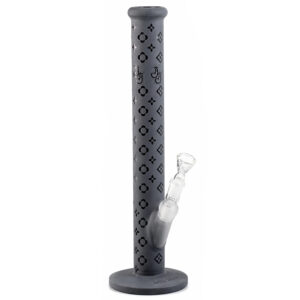 Schwarze Bong Louis BK mit 45cm Höhe und 18,8mm Schlitz-Diffusor