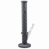 Schwarze Bong Louis BK in seitlicher Ansicht mit 18,8mm Schlitz-Diffusor