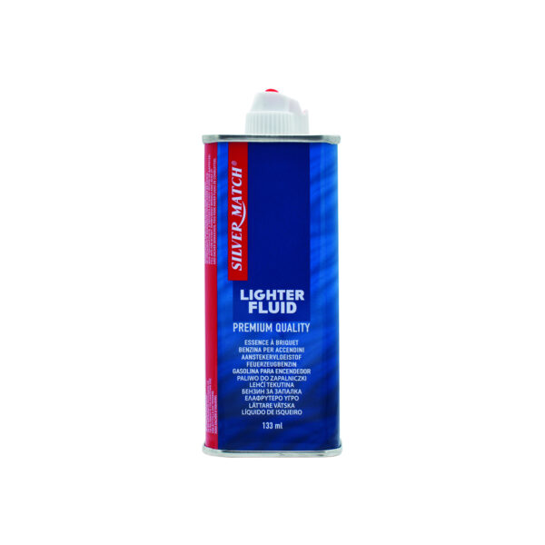 Feuerzeug Benzin 133ml Silver Match