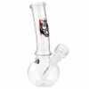 Mini Glasbong Globe 18cm aus 3,2mm Borosilikatglas mit 14,5mm Schliff