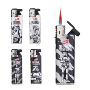Stormtrooper Slidecap Feuerzeuge in verschiedenen Motiven und Farben