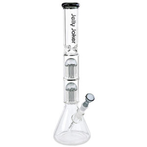 7mm Bong Jumbo 50cm mit zwei Zehnarm-Perkolatoren