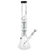 7mm Bong Jumbo 50cm Seitenansicht mit Zehnarm-Perkolatoren
