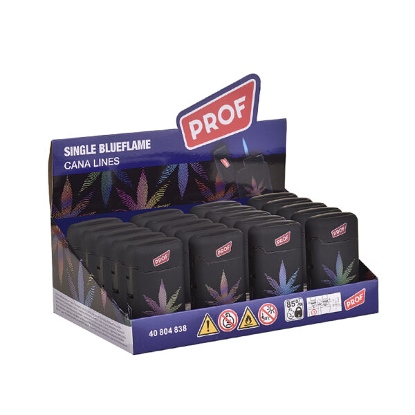 Cana Lines Capsule Jetflame Display mit 20 Feuerzeugen