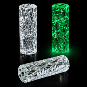 Glastip Glow in the Dark 12mm mit 7-Loch-System