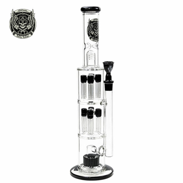 Große Bong V8 45cm mit 8 Percolatoren