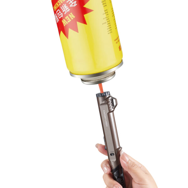 Jet Flame Gasbrenner aufladbar mit Gasflasche