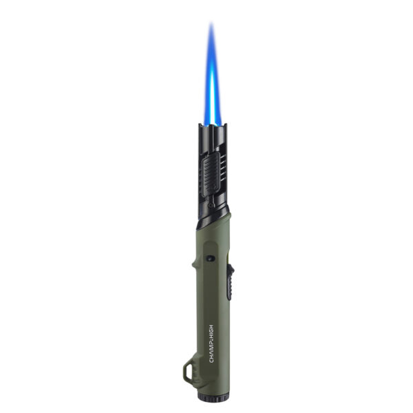 Grüner Jet Flame Gasbrenner mit starker Jet-Flamme