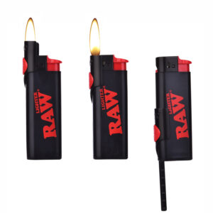 Raw Phoenix Feuerzeug mit Stopfer und Flammenschutz