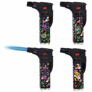 Space Trip Brenner von Prof Easy Torch mit verschiedenen Space-Motiven