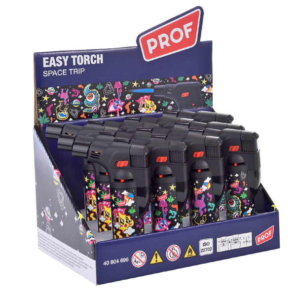 Space Trip Brenner Display von Prof Easy Torch mit 12 Stück