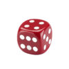 Würfel Grinder rot im Casino Dice Design