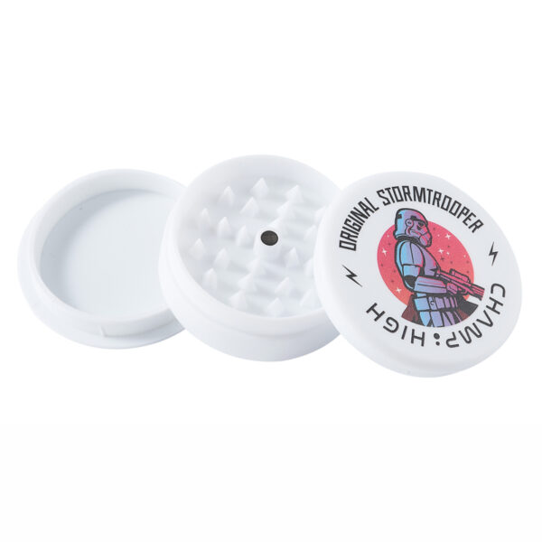 Stormtrooper Grinder geöffnet mit Mahlwerk