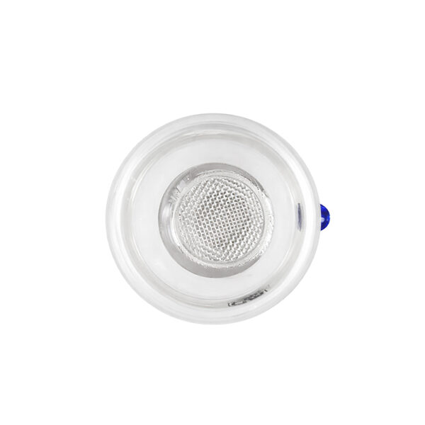 Aktivkohleeinsatz 18,8mm „Carbo Perit“ – Aktivkohleadapter aus Borosilikatglas 2 Innenansicht Aktivkohleeinsatz 18,8mm Carbo Perit mit Einlegesieb