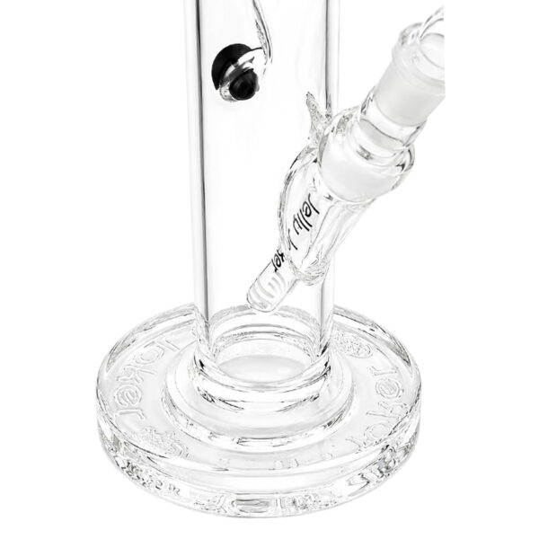 Sonderangebot Bong "Black Pearl" - 45cm - 7mm - mit Panzerfuß 3 JJ-20mm-Panzerfuß der Sonderangebot Bong Black Pearl