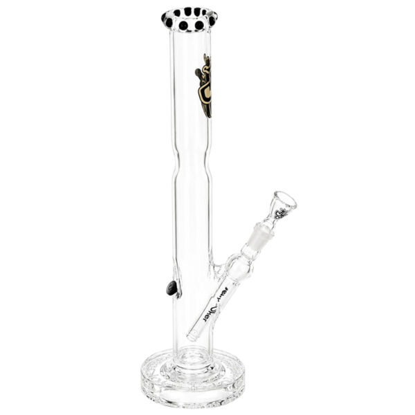 Sonderangebot Bong "Black Pearl" - 45cm - 7mm - mit Panzerfuß 2 Sonderangebot Bong Black Pearl 45cm Seitenansicht
