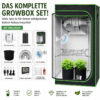 Lieferumfang des Growbox Komplettsets 420LED® TIPI
