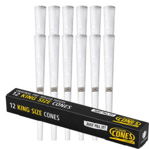 King Size Cones Basic Box mit 12 vorgerollten Cones 109mm