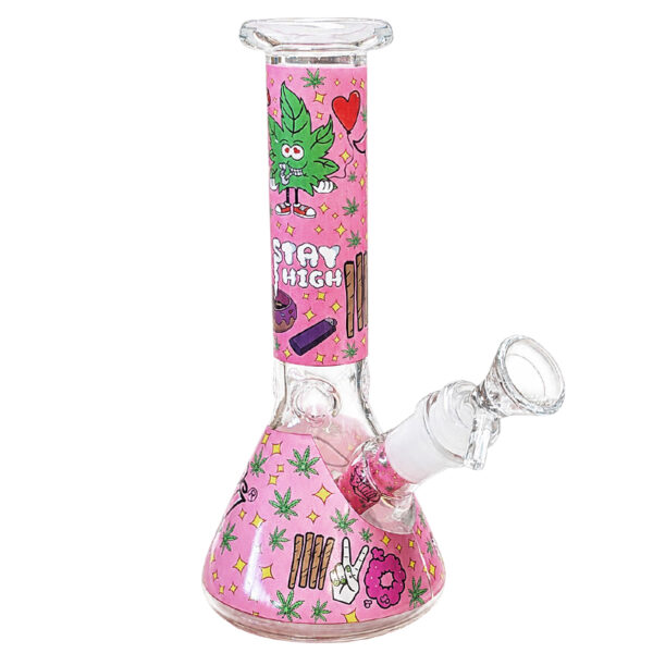 Kleine Baked Bunny Bong – 20cm – Pink