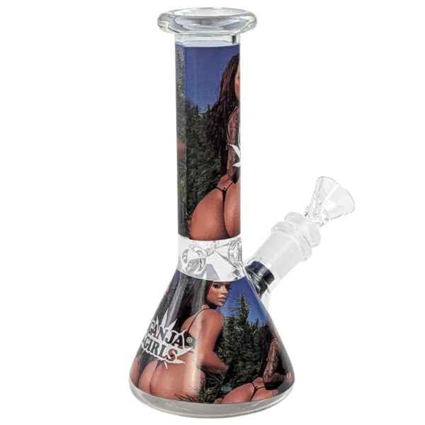 Kleine Ganja Girls Bong – Rückansicht