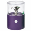 Wiederaufladbarer Grinder PH5850 in Lila mit transparentem Oberteil und Jelly Joker Logo