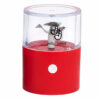 Wiederaufladbarer Grinder PH5850 in Rot mit transparentem Oberteil und Jelly Joker Logo