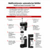 Automatischer Cone Filler mit Grinder – Bedienungsanleitung und Produktdaten