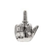 Fuck You Feuerzeug im Mittelfinger-Design in Silber