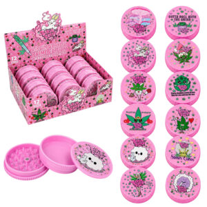 Girly Grinder „Baked Bunny“ – Pink – verschiedene Motive