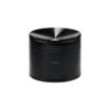 Grinder mit gewölbtem Deckel in Schwarz aus CNC-gefrästem Aluminium