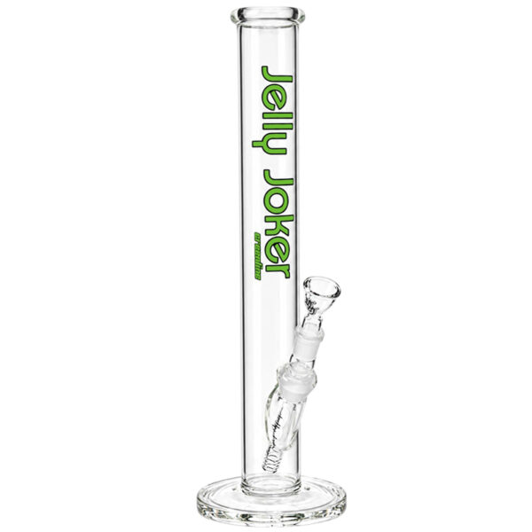 Bong ohne Kickloch „Greenline JJ-S-009“ – 45cm – 4mm – 18,8mm 1 Bong ohne Kickloch „Greenline JJ-S-009“ – 45cm – 18,8mm