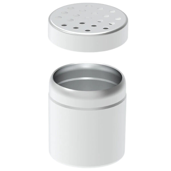 Jack-Pod Disposable – leere Pods für Purpfeife 3 Jack-Pod Disposable leer mit abgenommenem gelochtem Deckel