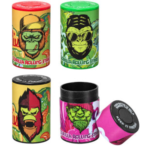 Vakuumdose für Weed – 175ml – verschiedene Gorilla-Motive