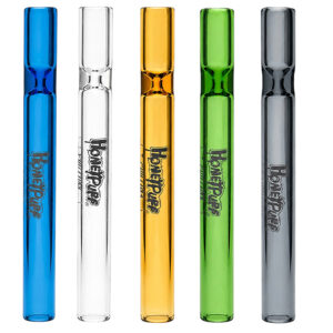 Honeypuff Onehitter – 11cm – Borosilikatglas in verschiedenen Farben