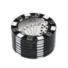Poker Chip Grinder Ø50mm Schwarz – 3-teilig aus Zink