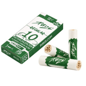 Purize Aktivkohlefilter 10 Stück – Regular Size 9mm im Pappschieber