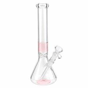 Aktionsbong WT17 Pink mit 30cm Höhe und 4mm Borosilikatglas