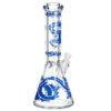 Drachen Bong ca. 32cm aus 7mm Borosilikatglas – Rückansicht