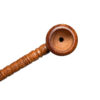 Schmale Holzpfeife ca. 23cm – Ansicht von oben