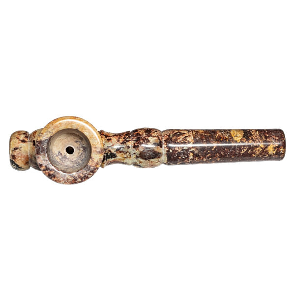 Klassische Specksteinpfeife ca. 13cm – Ansicht von oben