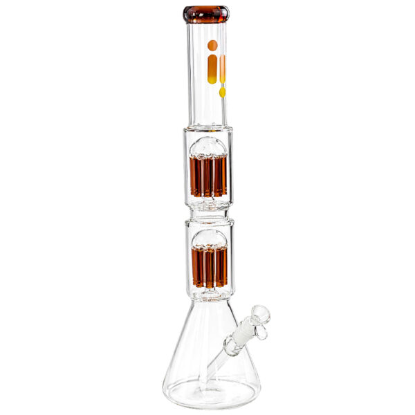 Sonderposten Aktions Bong 50cm mit zwei 8-Arm-Perkolatoren