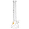 Sonderposten Bong 45cm aus Borosilikatglas mit gedrehtem Glashals