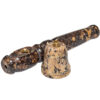 Speckstein Handpfeife 12,5cm mit abgeschraubtem Kopf